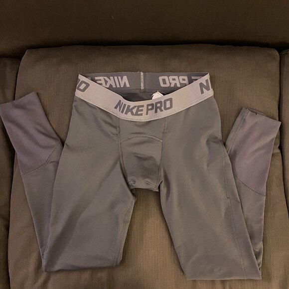 Nike Pro Combat - Full Length Dri-Fit Compression Tights (2017) L - Picture 1 of 6